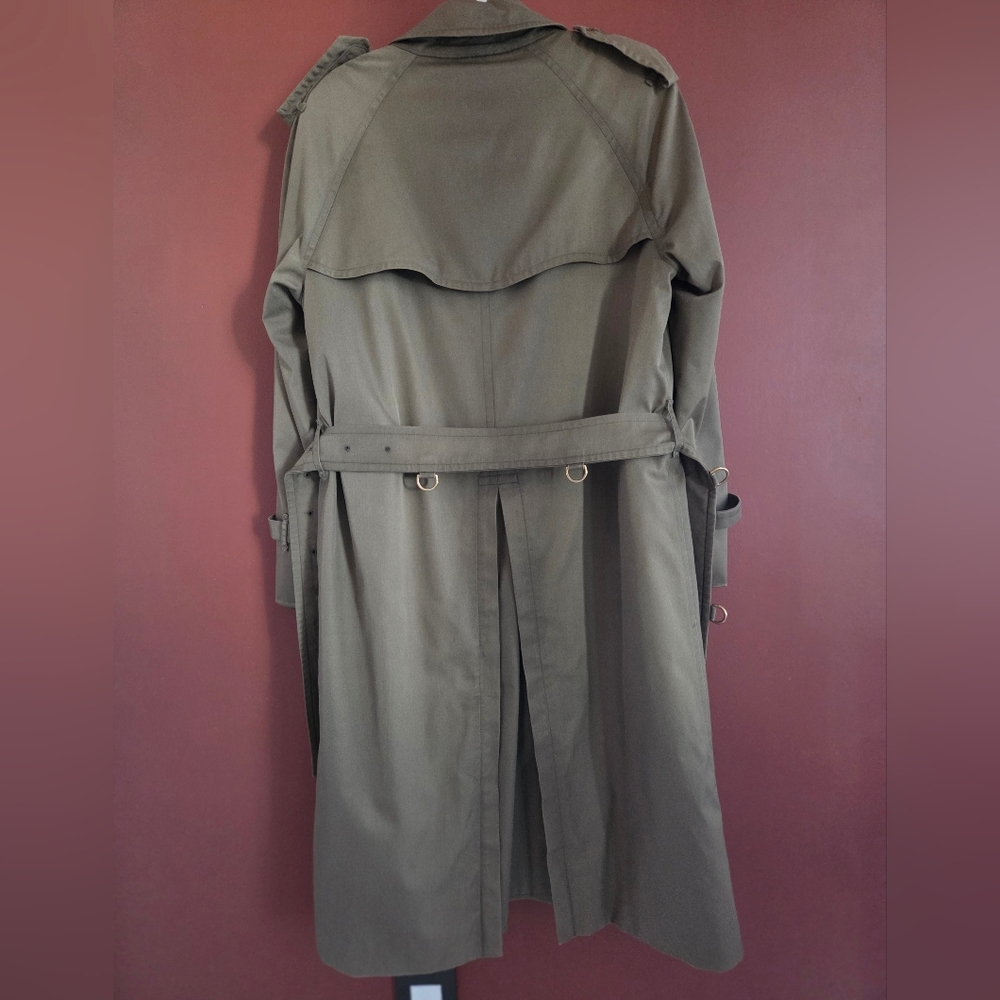 Vintage Burberrys  Trench CoatMade in England NovaCheck Lined Classic Price Firm - Picture 3 of 10